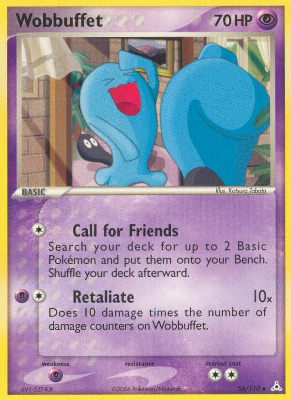 Wobbuffet Pokemon card