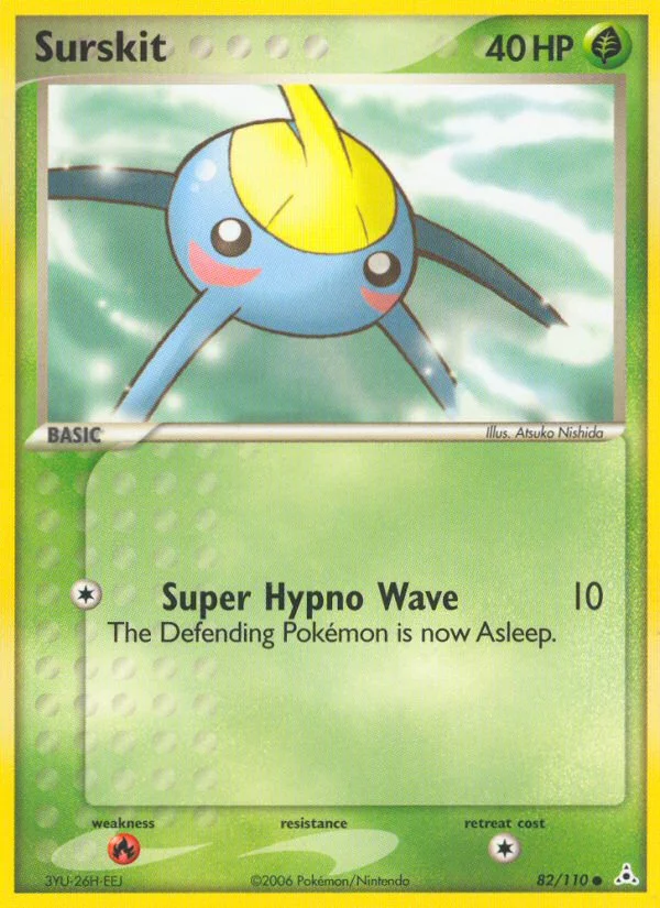 Surskit Pokemon card