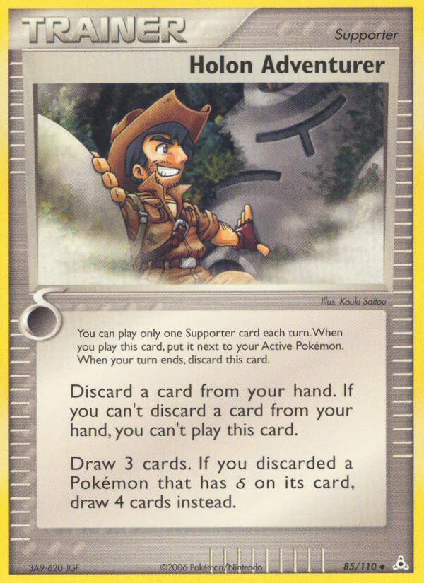 Holon Adventurer Pokemon card