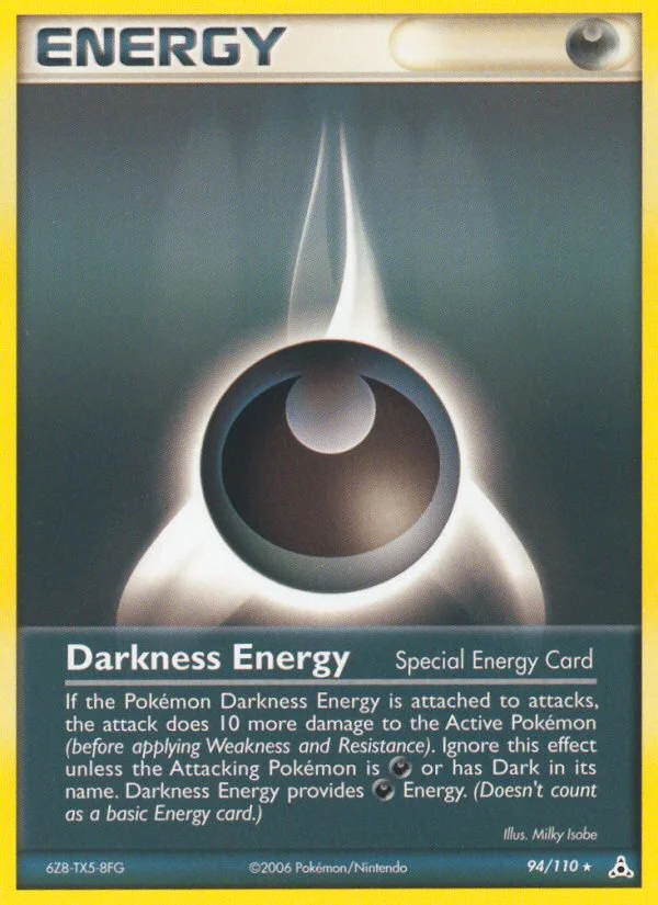 Darkness Energy Pokemon card