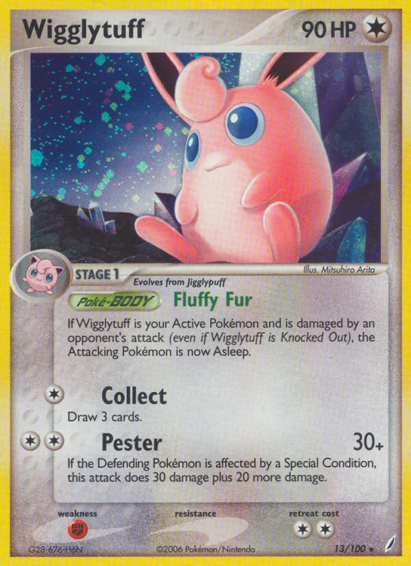 Wigglytuff Pokemon card