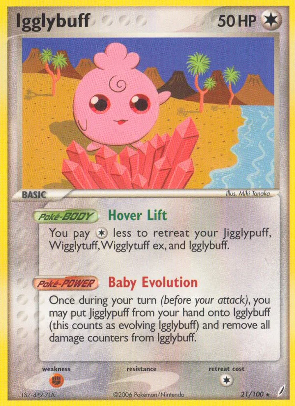 Igglybuff Pokemon card