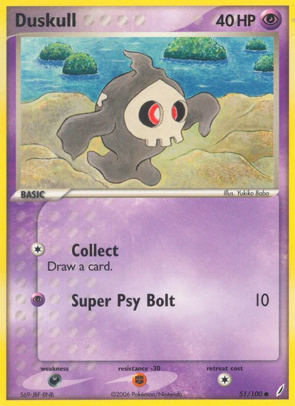 Duskull Pokemon card