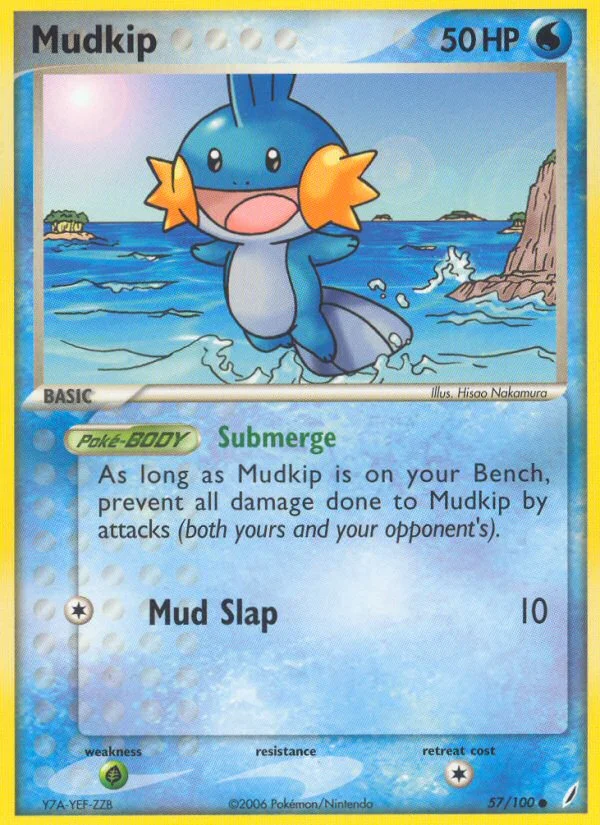Mudkip Pokemon card
