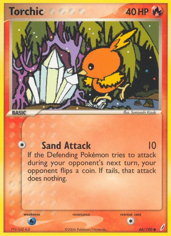 Torchic Pokemon card