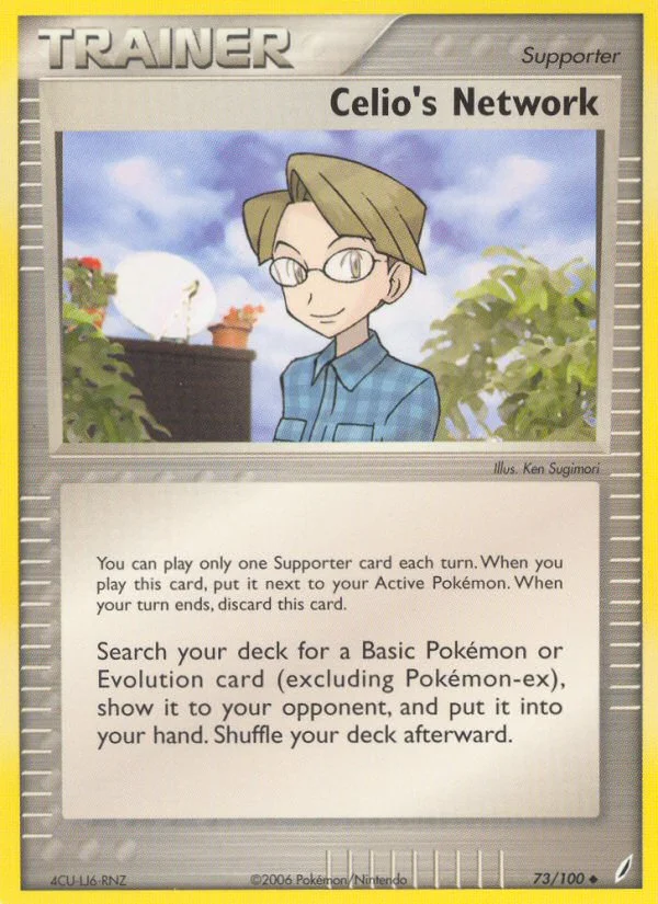Celio's Network Pokemon card