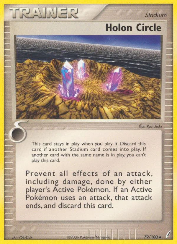 Holon Circle Pokemon card