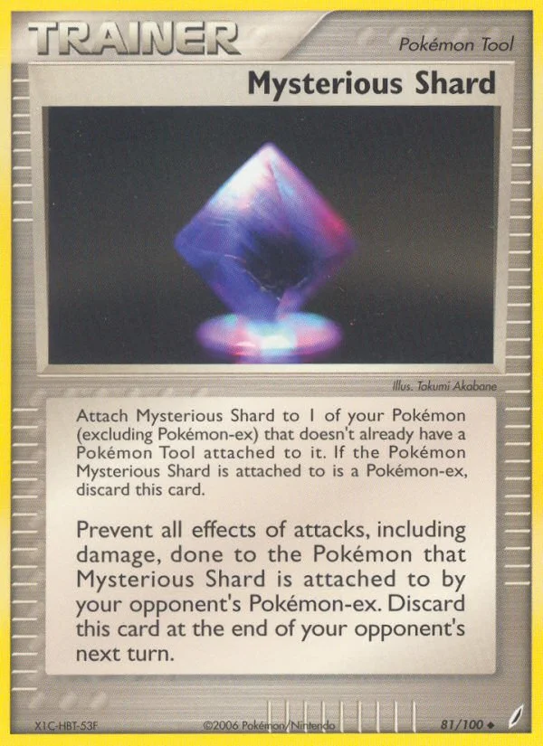 Mysterious Shard Pokemon card