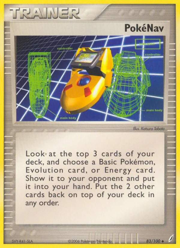 PokéNav Pokemon card