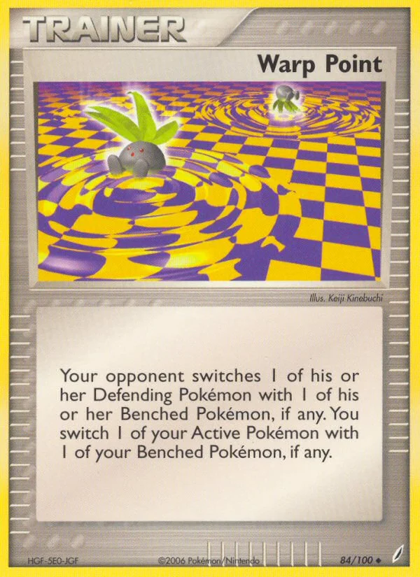 Warp Point Pokemon card