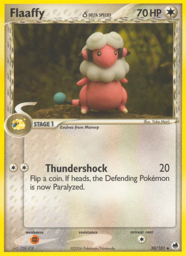 Flaaffy δ Pokemon card