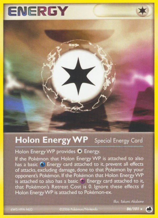 Holon Energy WP Pokemon card