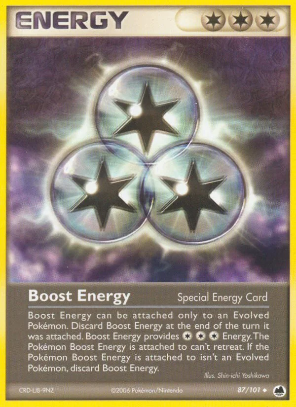 Boost Energy Pokemon card