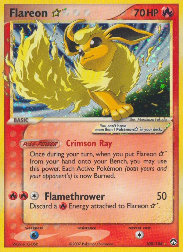 Flareon ★ Pokemon card