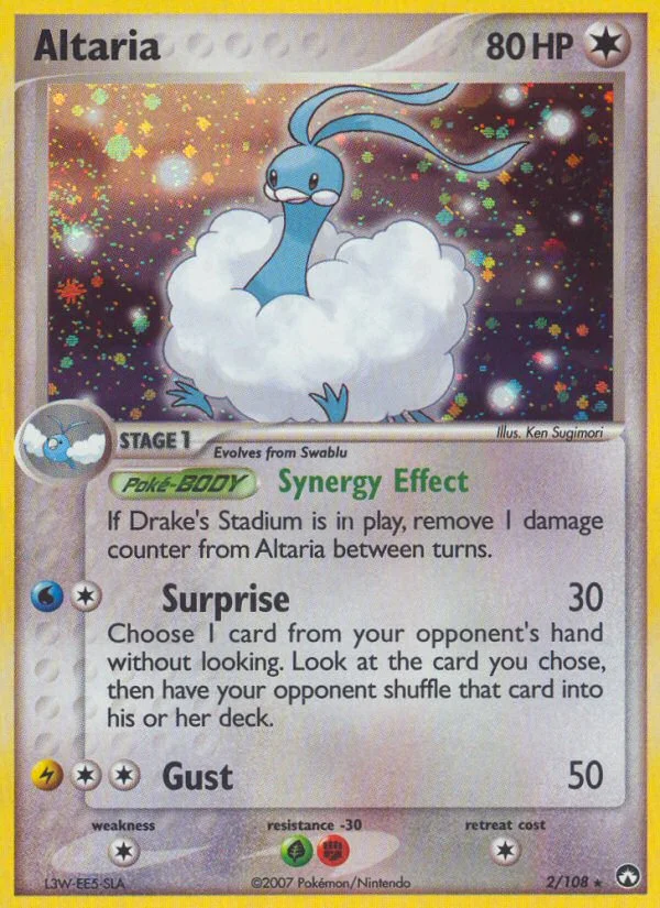 Altaria Pokemon card