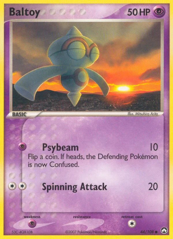 Baltoy Pokemon card