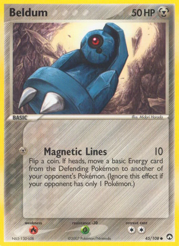 Beldum #45 — Power Keepers Common Pokemon card