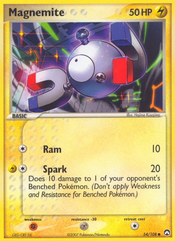 Magnemite Pokemon card