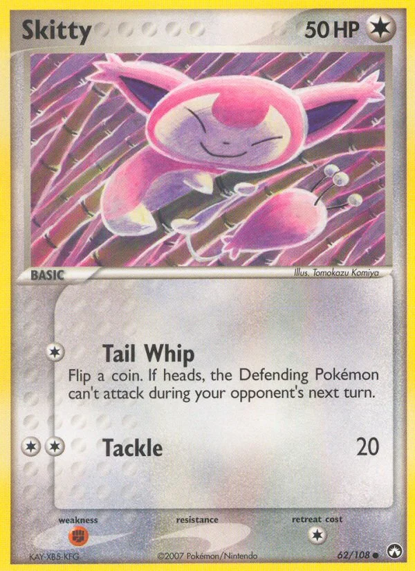 Skitty Pokemon card