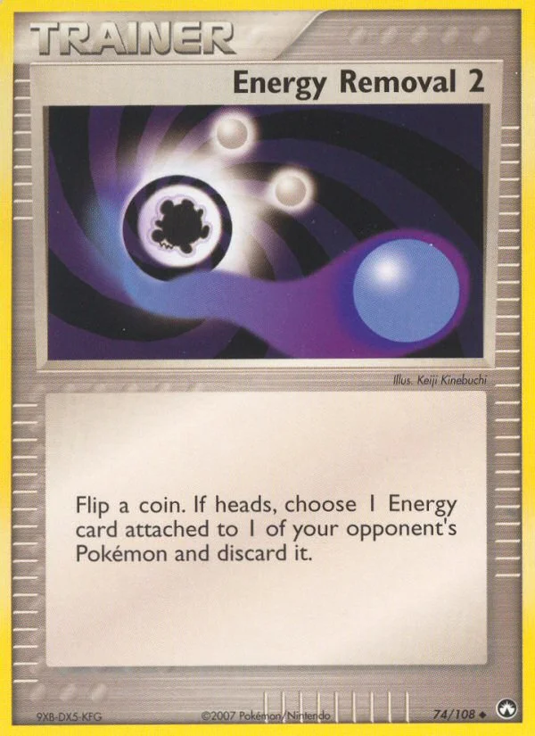 Energy Removal 2 Pokemon card