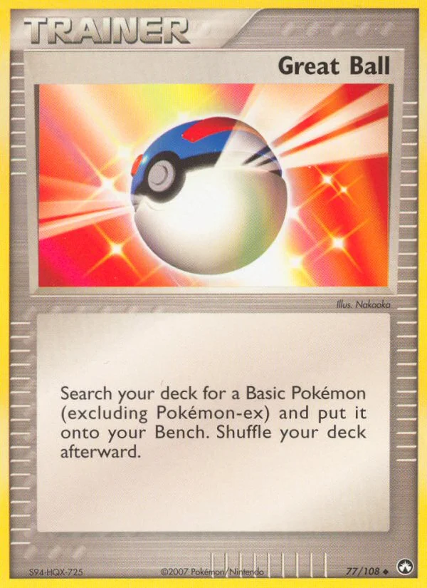Great Ball Pokemon card