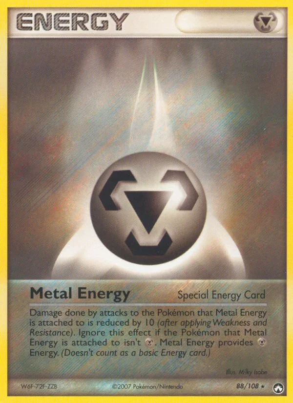 Metal Energy Pokemon card