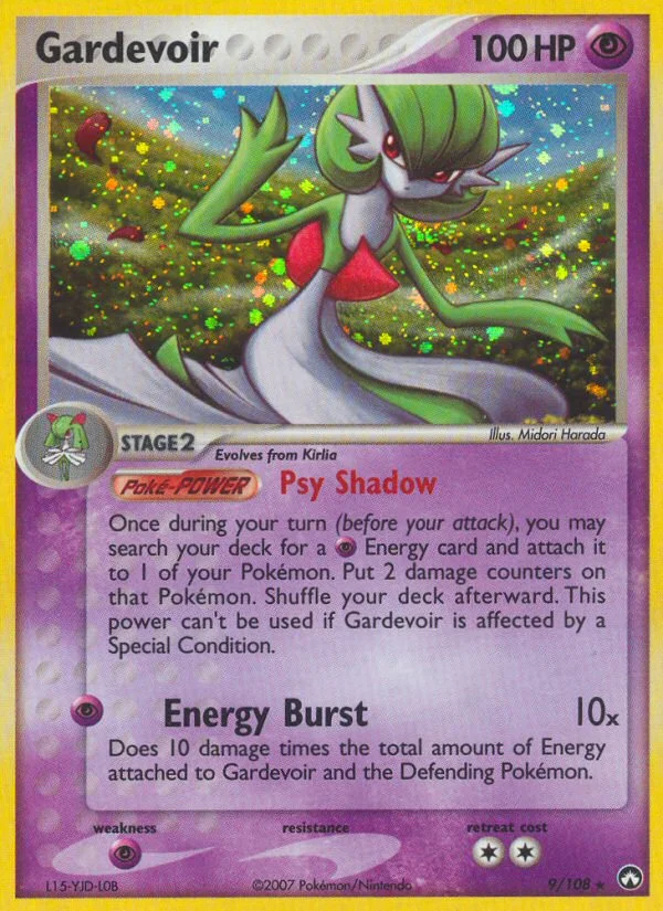 Gardevoir Pokemon card