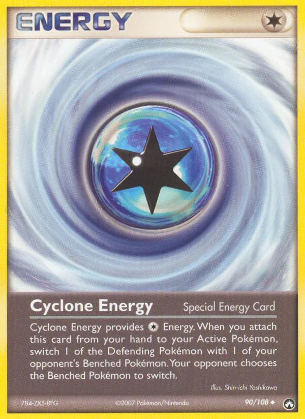 Cyclone Energy Pokemon card