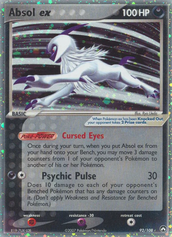 Absol ex Pokemon card