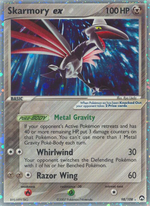 Skarmory ex Pokemon card