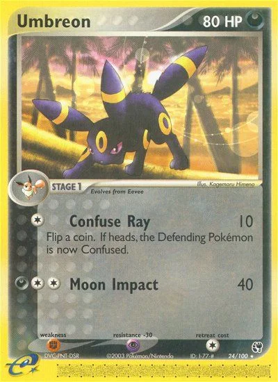 Umbreon Pokemon card