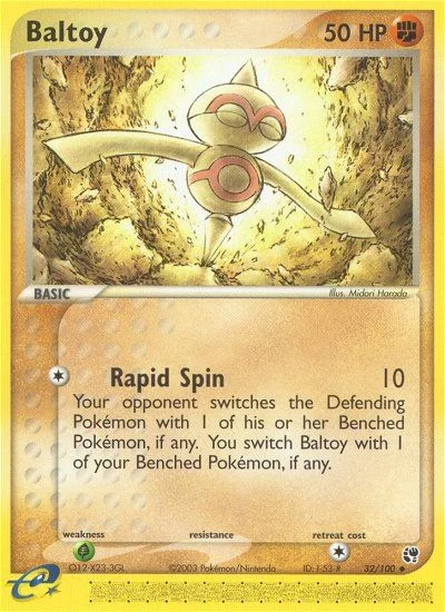 Baltoy Pokemon card
