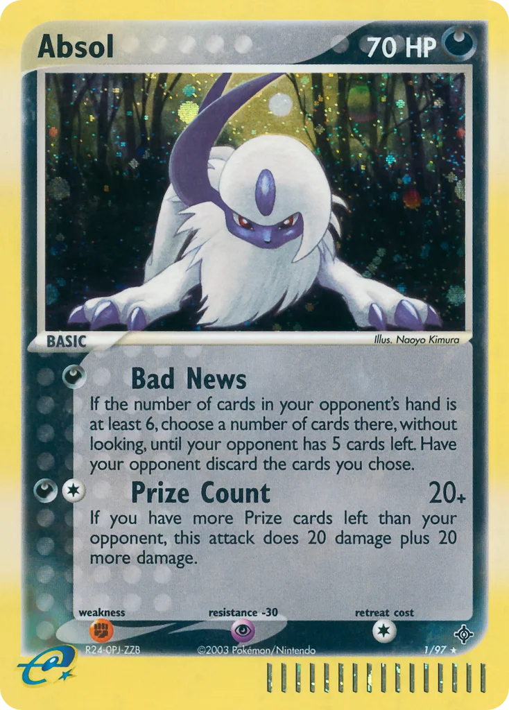 Absol Pokemon card