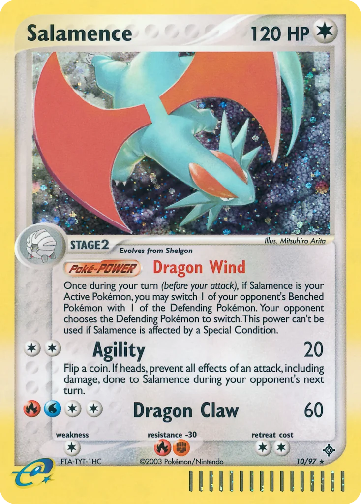 Salamence Pokemon card