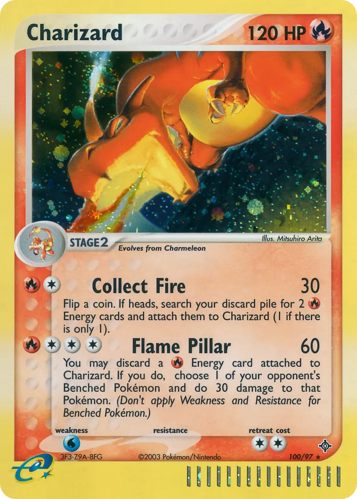 Charizard Pokemon card