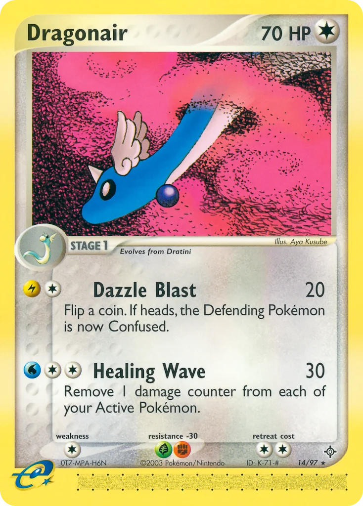 Dragonair Pokemon card
