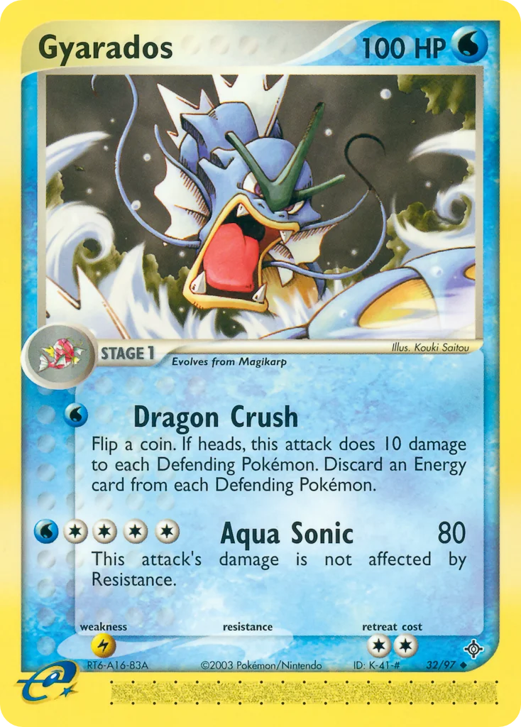 Gyarados Pokemon card