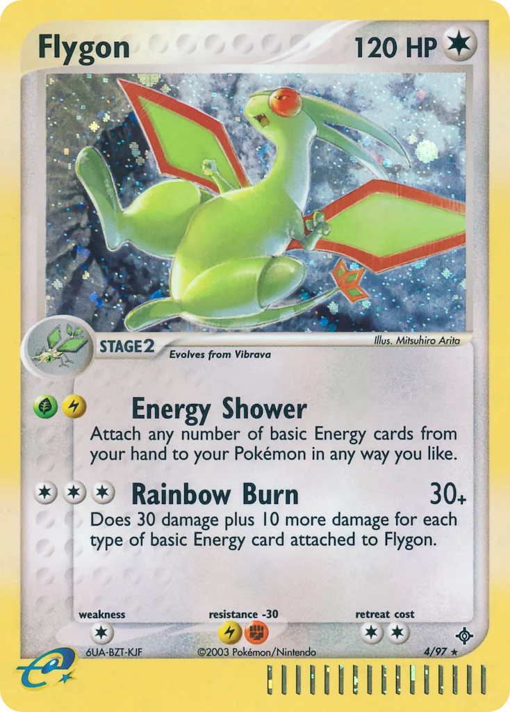 Flygon Pokemon card