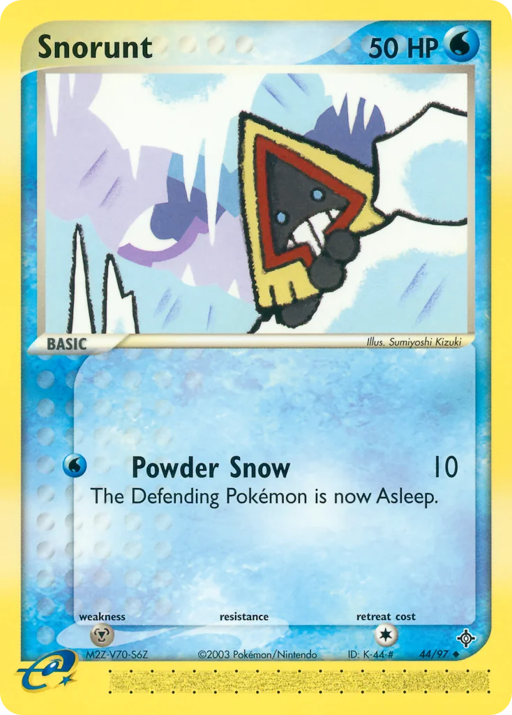 Snorunt Pokemon card