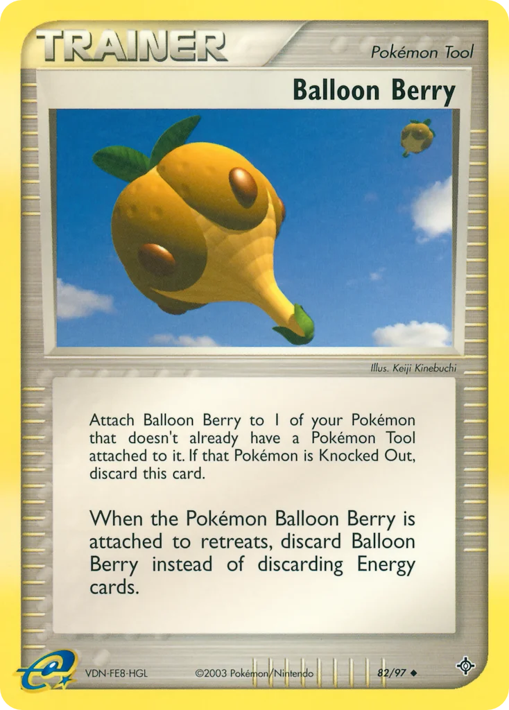 Balloon Berry Pokemon card