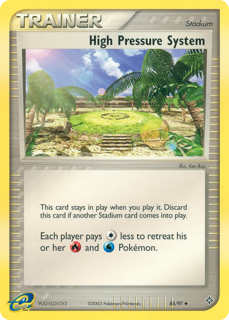 High Pressure System Pokemon card
