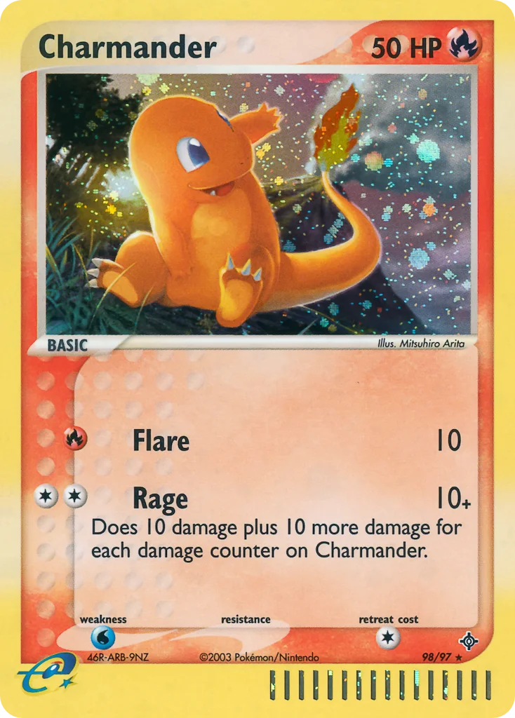 Charmander Pokemon card