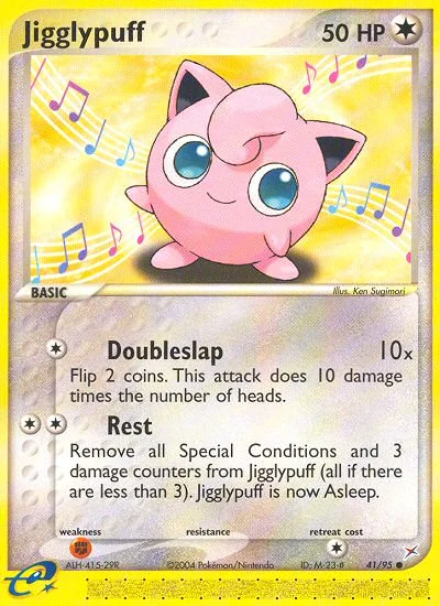 Jigglypuff Pokemon card