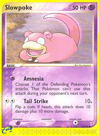 Slowpoke Pokemon card