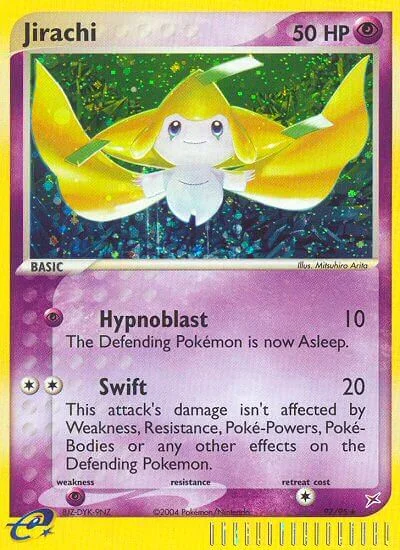 Jirachi Pokemon card