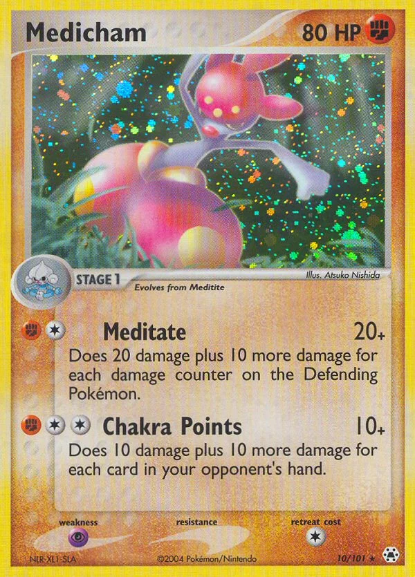 Medicham Pokemon card