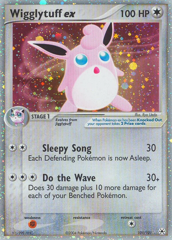 Wigglytuff ex Pokemon card