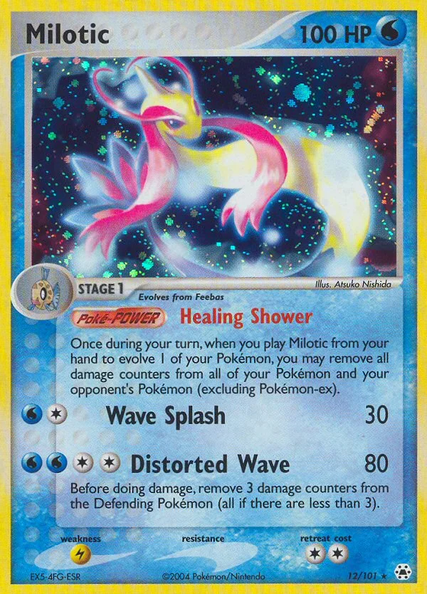 Milotic Pokemon card