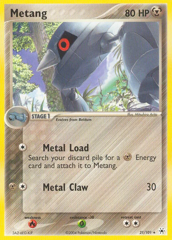 Metang Pokemon card