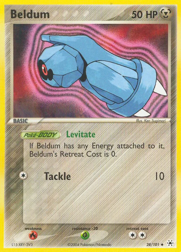 Beldum Pokemon card